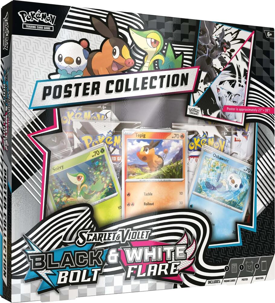 Unova Poster Collection - SV: Black Bolt (BLK) - Rip N Ship
